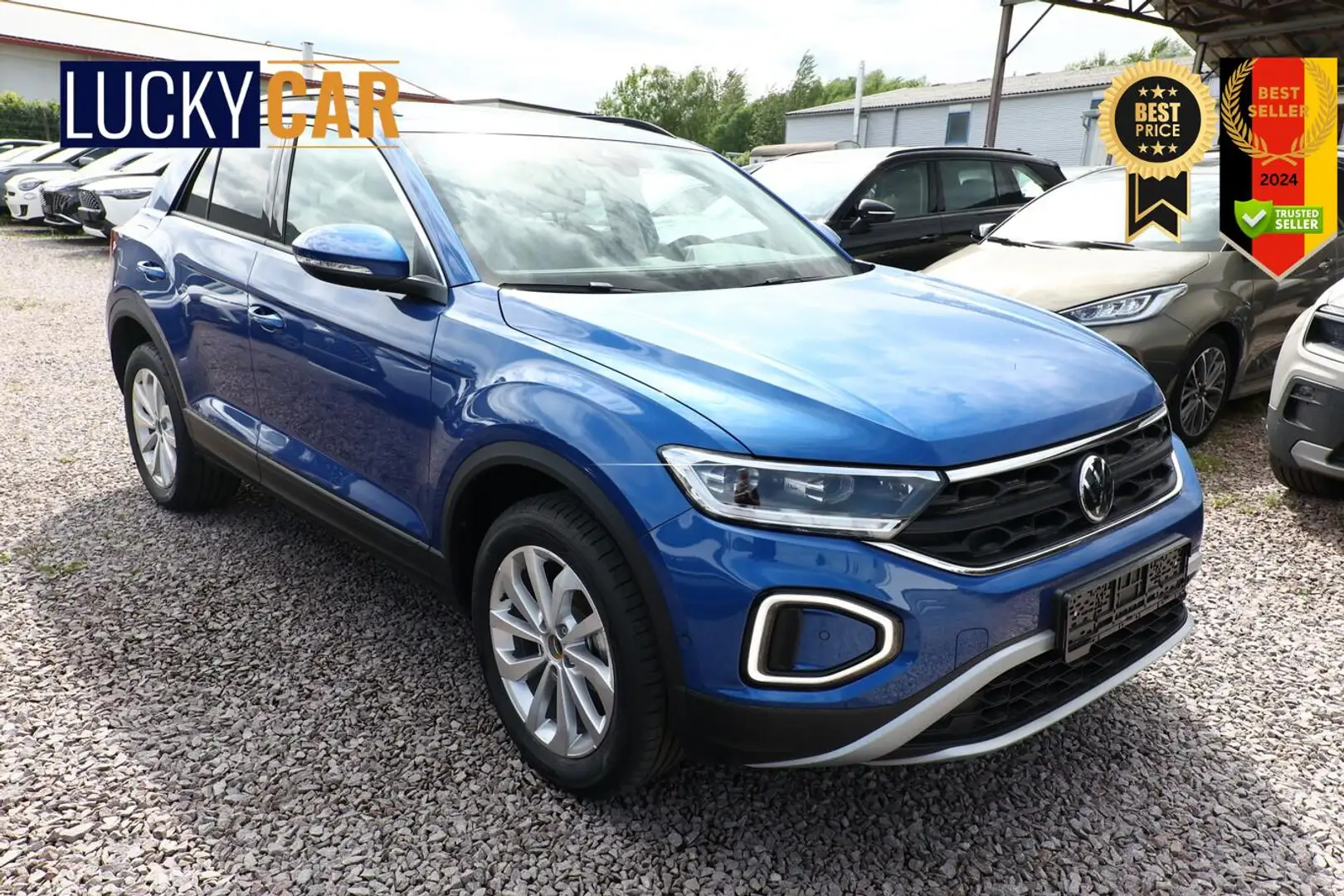 Volkswagen T-Roc 1.5 TSI 150 DSG LED+ R2D Keyl Kam SHZ 17Z 110 k... Azul - 2