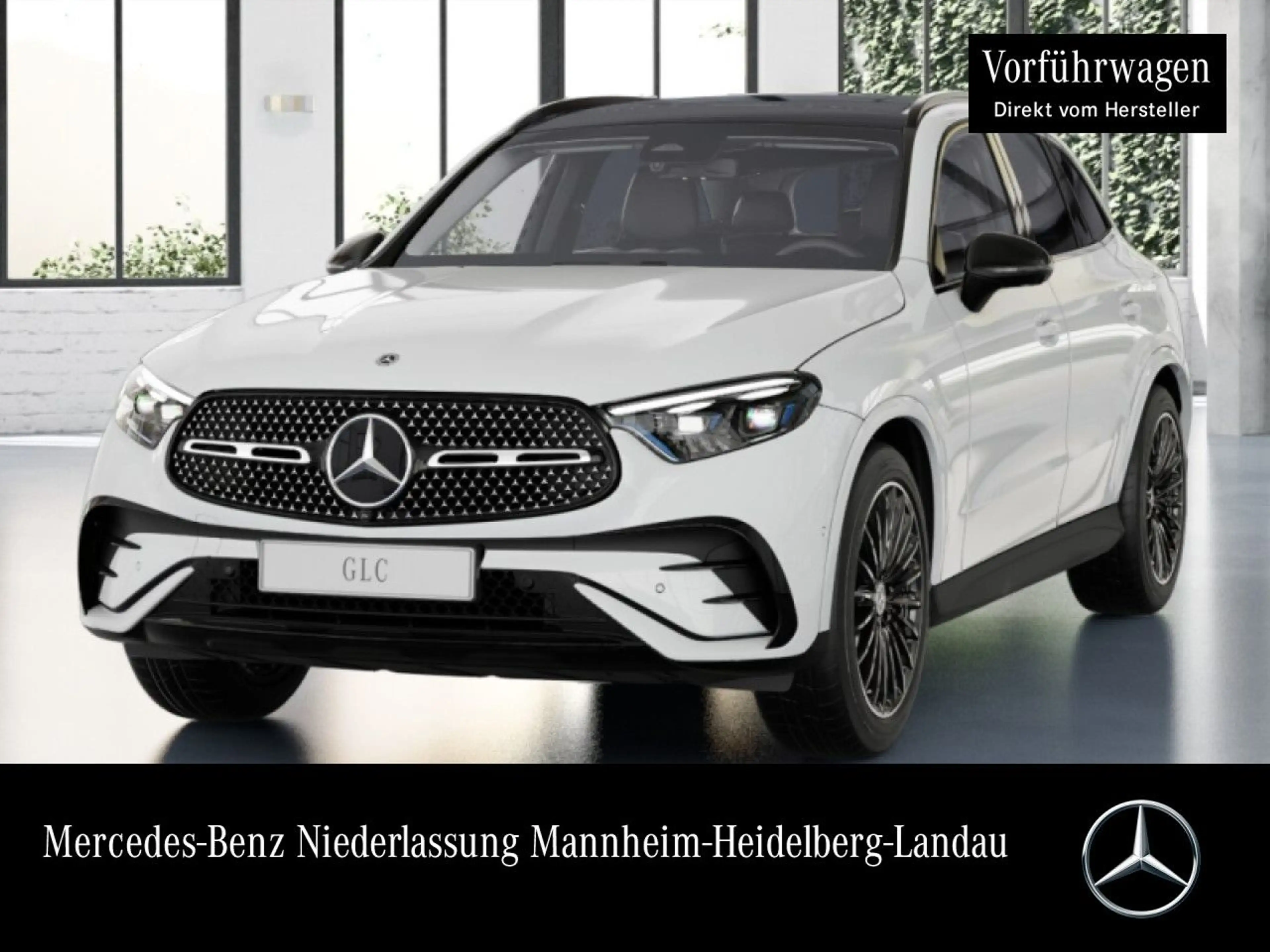 Mercedes-Benz GLC 220 d 4M AMG+NIGHT+PANO+360+AHK+TOTW+KEYLESS