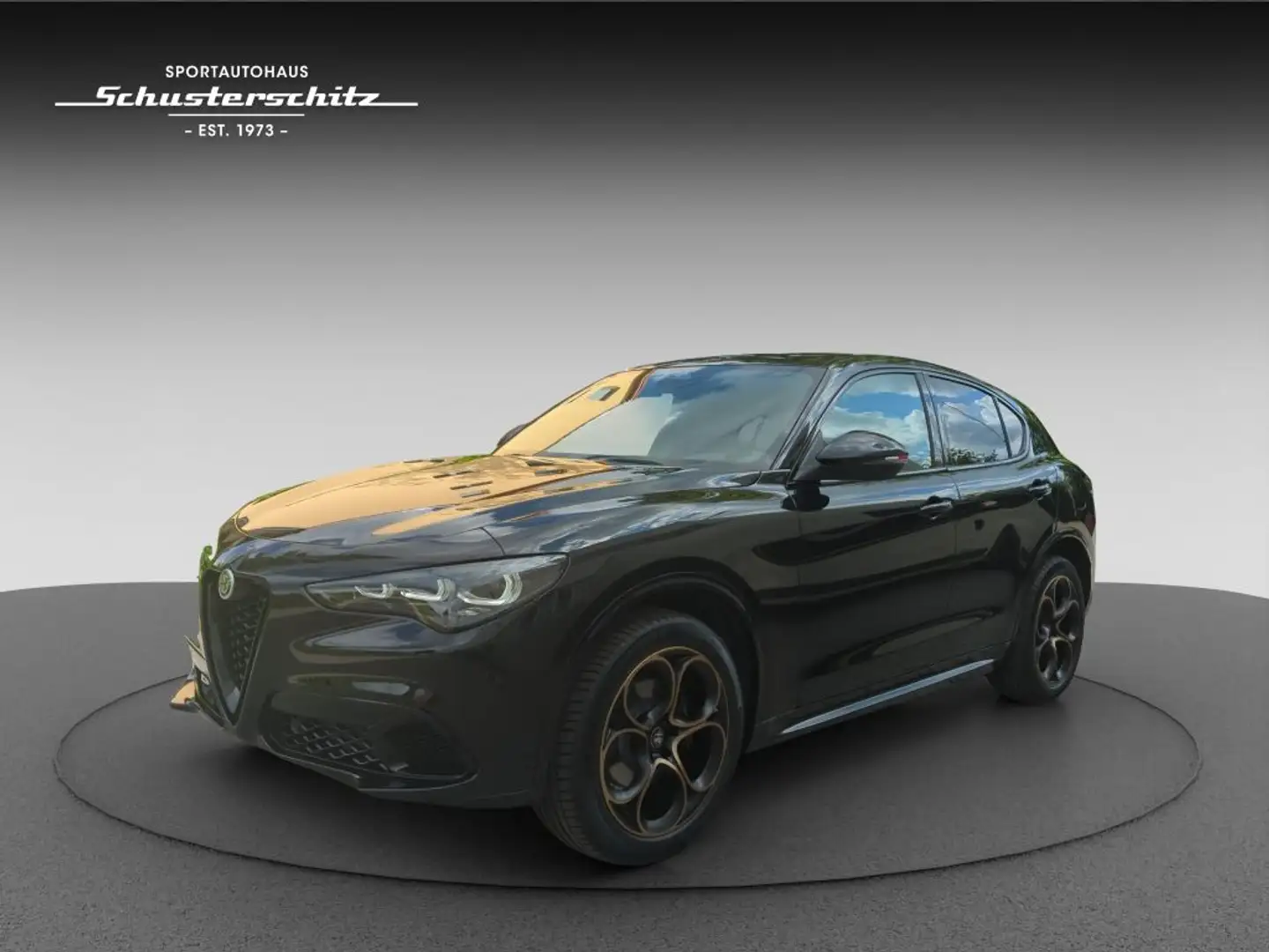 Alfa Romeo Stelvio STELVIO 280PS Q4 INTENSA AHK TECHNO FACELIFT Schwarz - 1