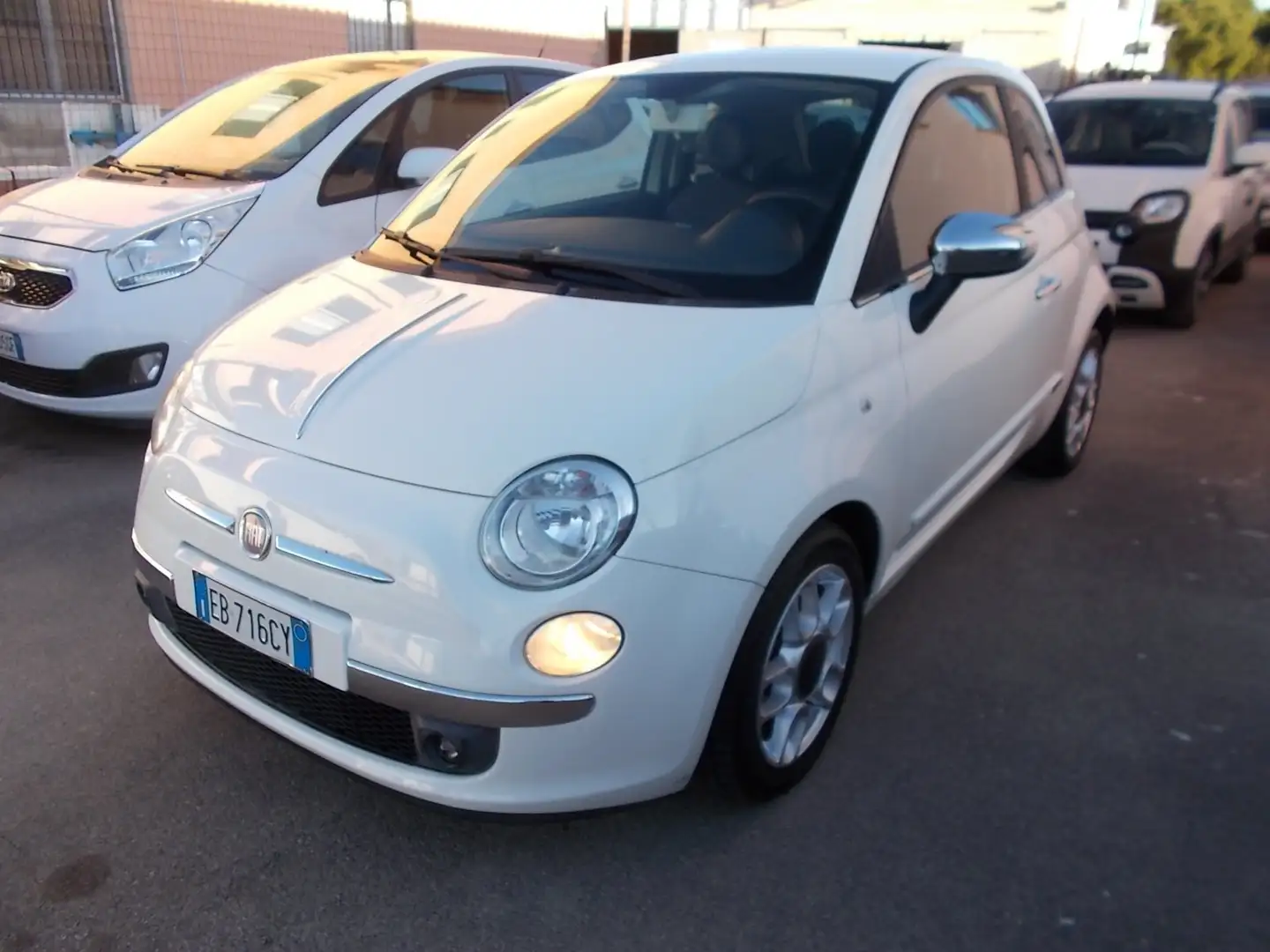 Fiat 500 0.9 t.air t. Sport 85cv Bianco - 1