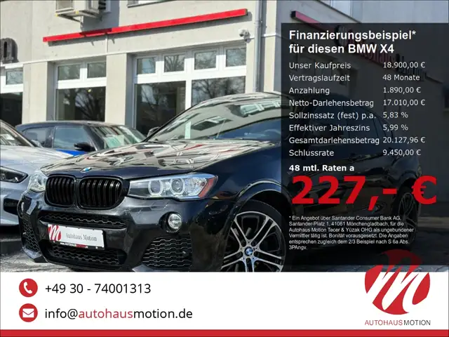 BMW X4 xDrive 35 i LEDER HEADUP NAVI GSD HARMANKARDON SPO
