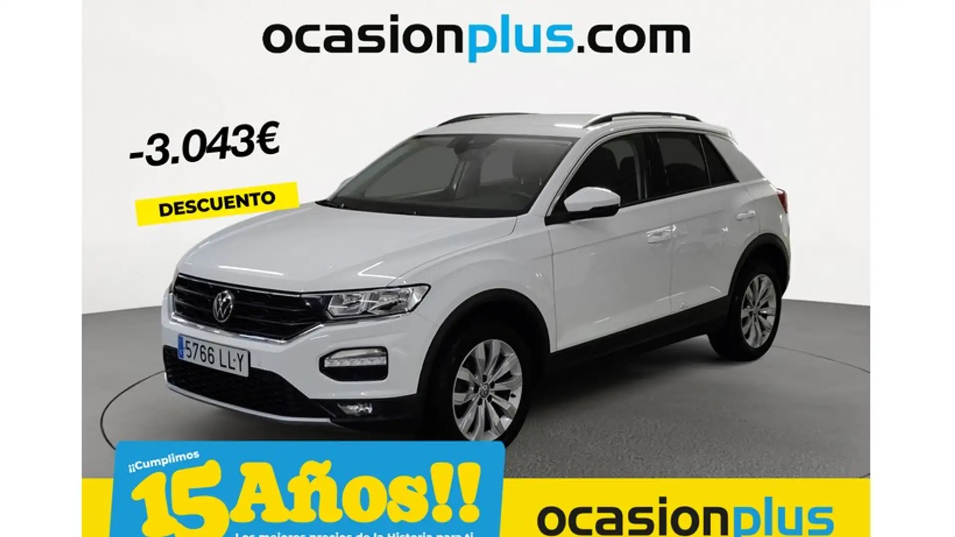 Volkswagen T-Roc 1.5 TSI Advance DSG7 Blanc - 1