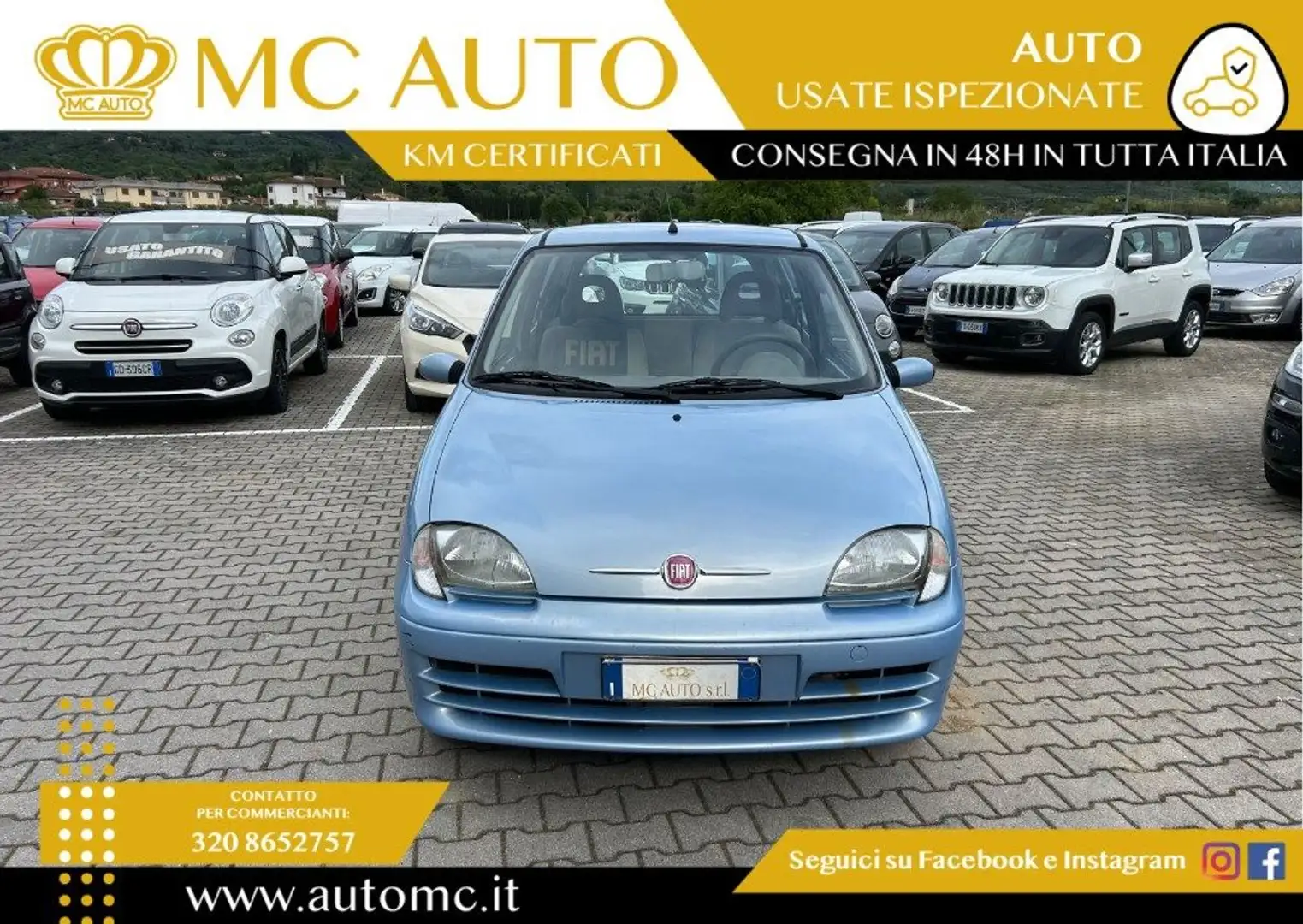 Fiat Seicento 1.1 Blau - 2