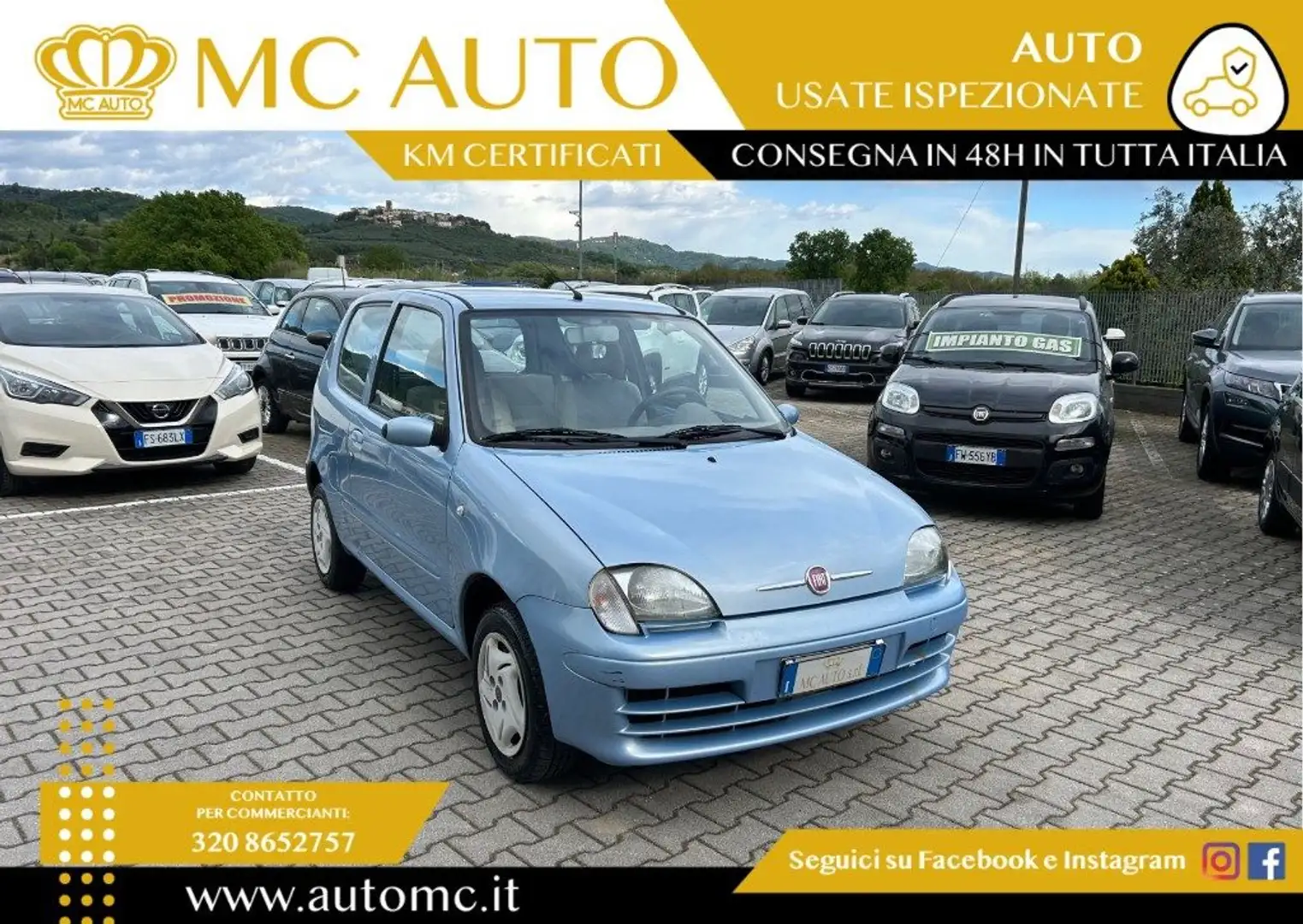 Fiat Seicento 1.1 Blau - 1
