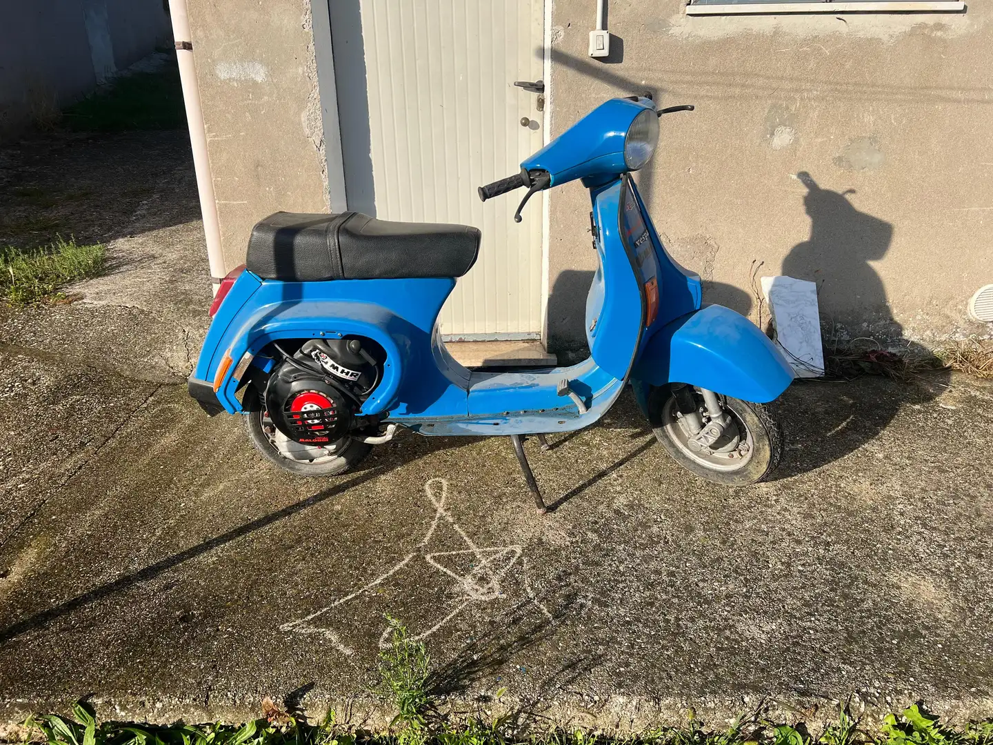 Vespa 50 V Bleu - 1