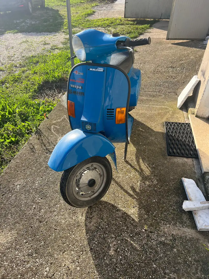 Vespa 50 V Bleu - 2
