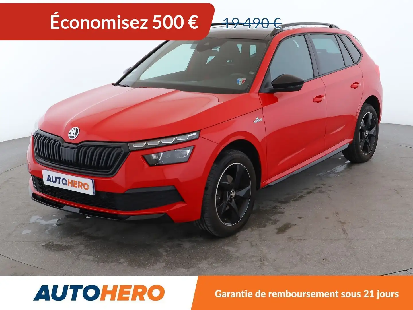 Skoda Kamiq 1.0 TSI Monte-Carlo DSG7 Rouge - 1