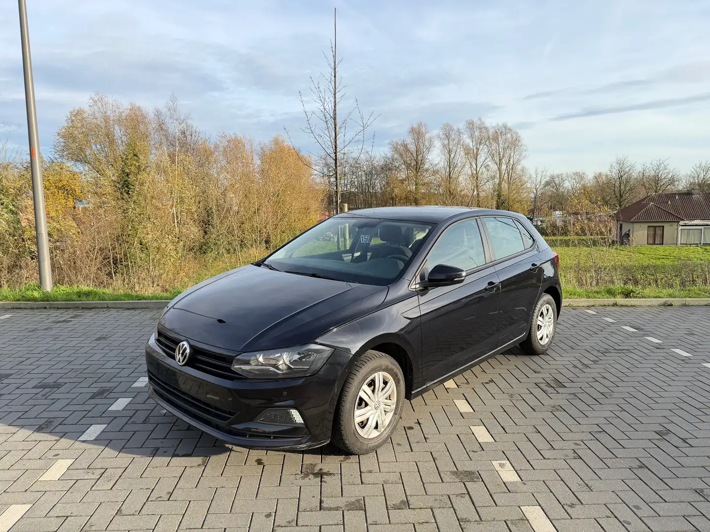 Volkswagen Polo Polo 1.0i-AIRCO-ECRAN Noir - 1