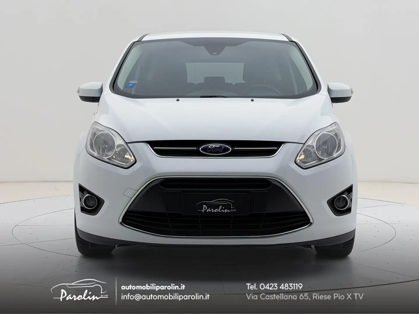 Ford C-Max 1.6 tdci Plus 95cv Cinghia/Tagliando/Bollo OK Bianco - 2