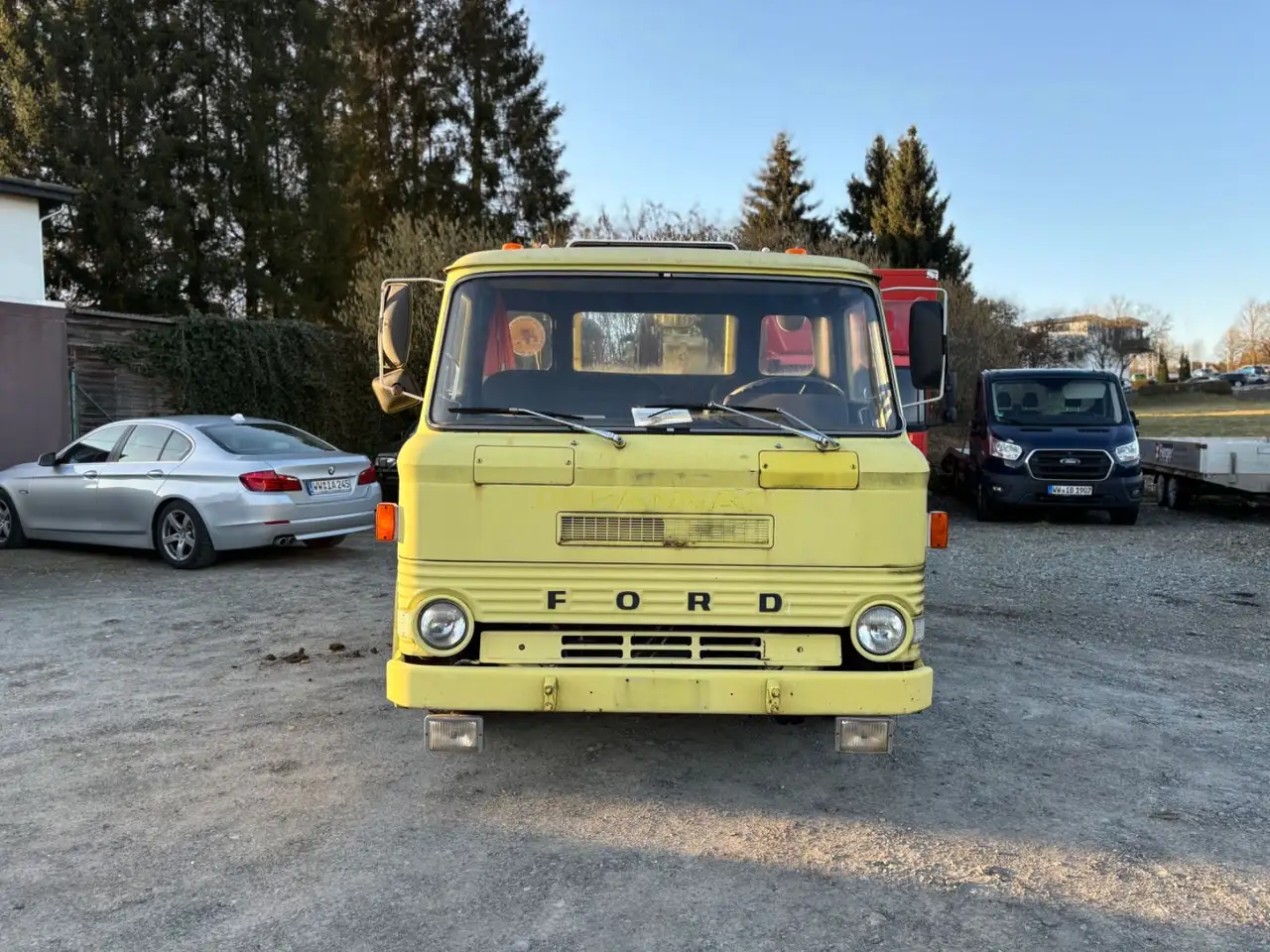 Ford D-500-HA Abschleppwagen im Originalzustand-Fährt, foto 2