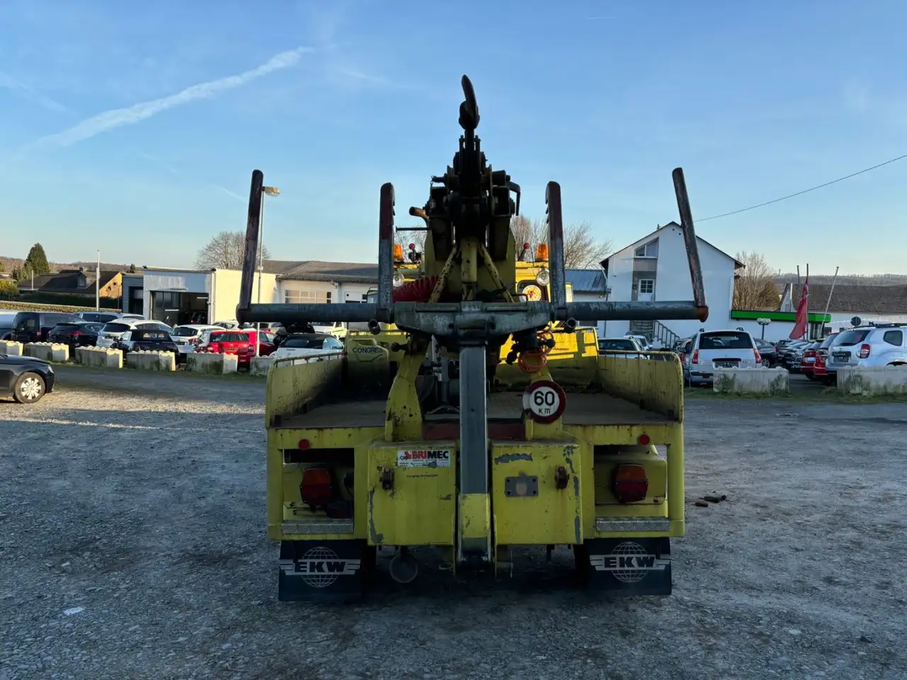 Ford D-500-HA Abschleppwagen im Originalzustand-Fährt, foto 5