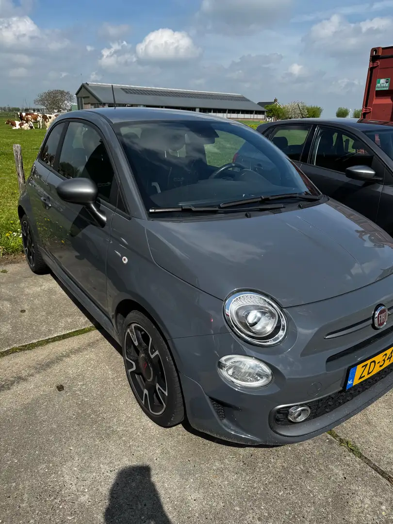 Fiat 500 500 0.9 TwinAir T Sp. Grijs - 2