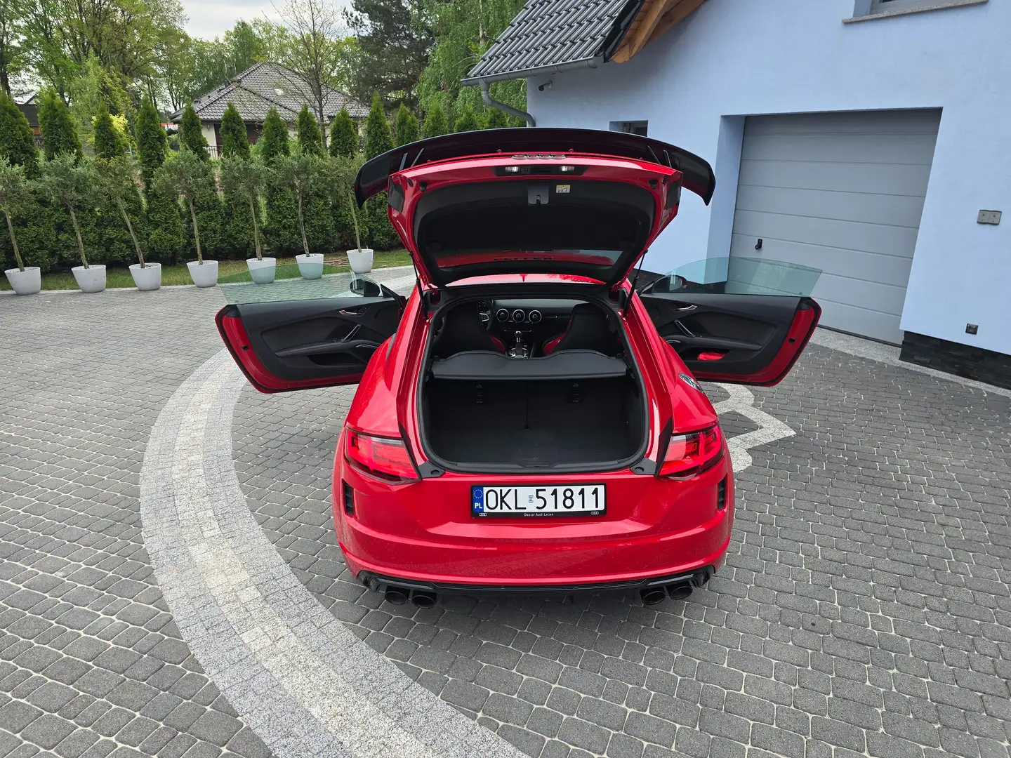Audi TTS TTS Coupé TFSI quattro S-tronic Rot - 2