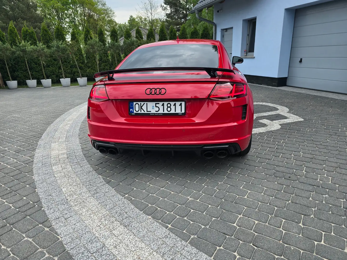 Audi TTS TTS Coupé TFSI quattro S-tronic Rot - 1
