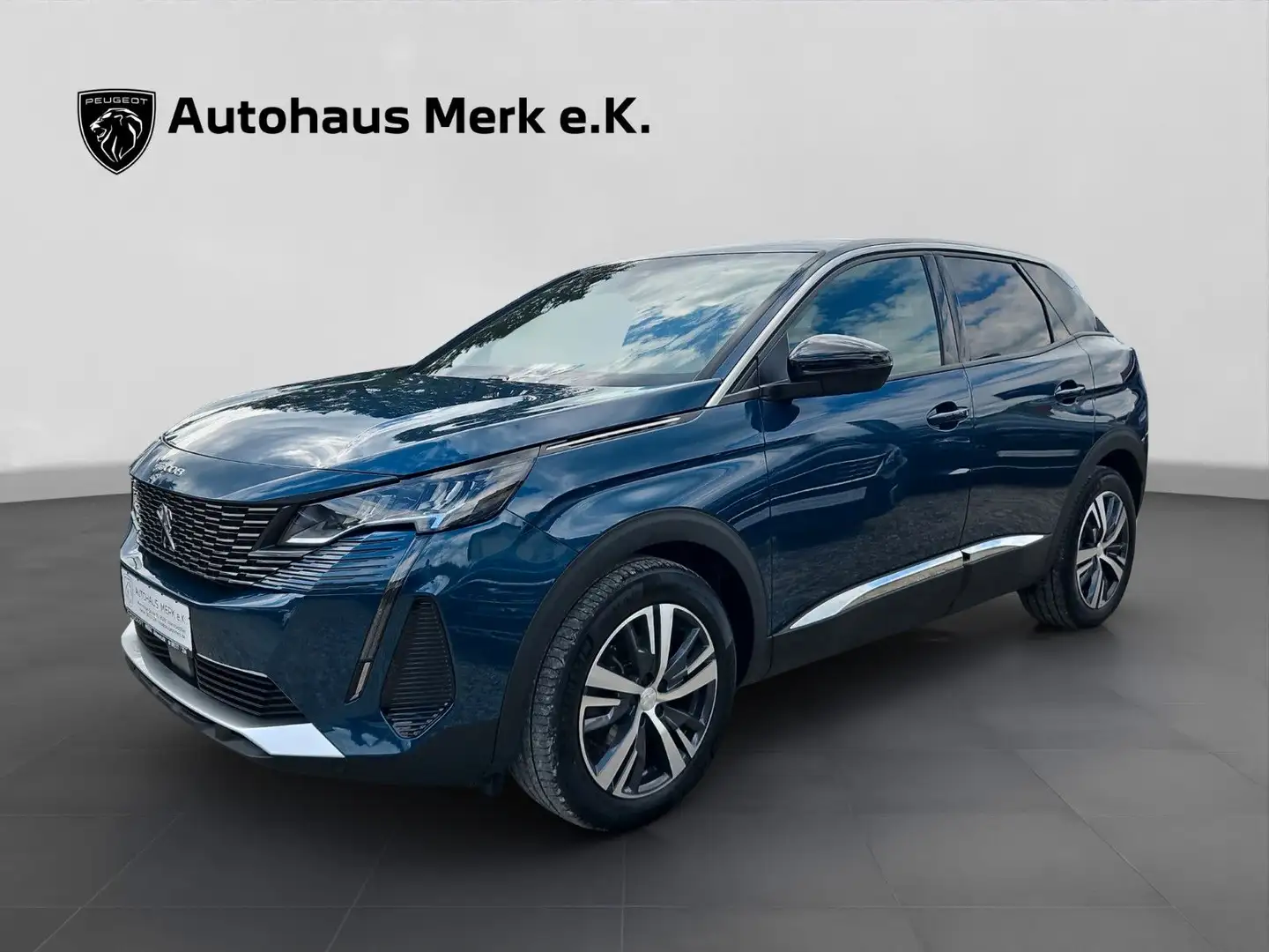 Peugeot 3008 Allure Pack HDI 130 EAT8, AHK,EPH,SHZ Blau - 1