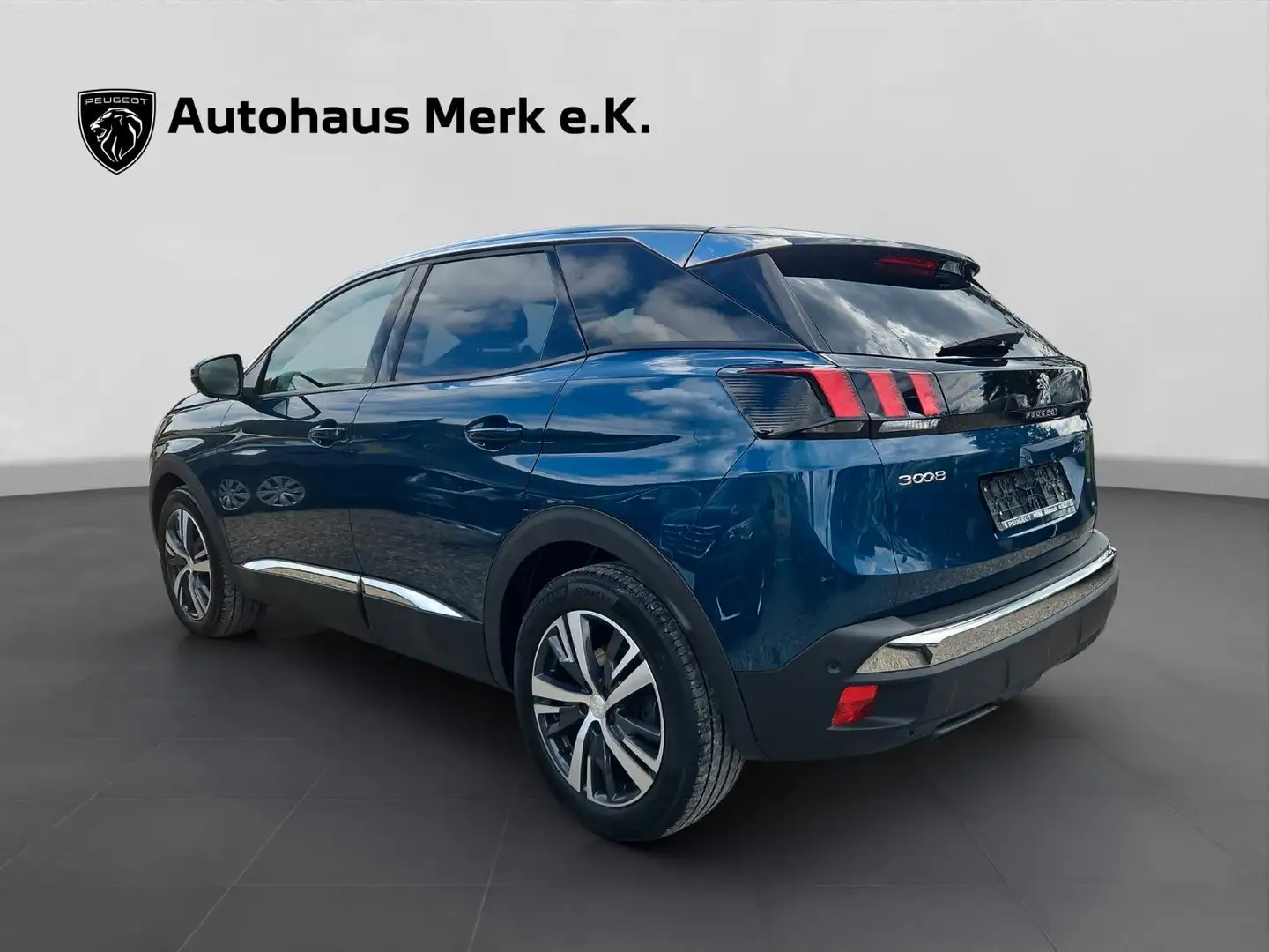 Peugeot 3008 Allure Pack HDI 130 EAT8, AHK,EPH,SHZ Blau - 2