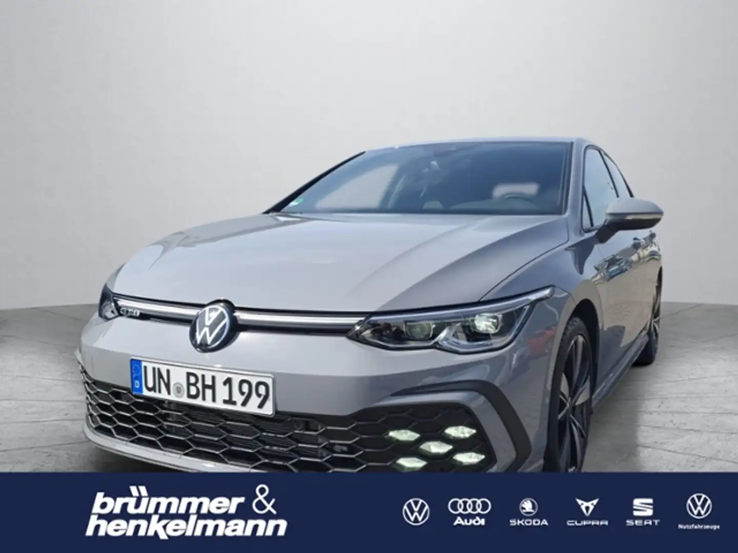 Volkswagen Golf VIII GTD DSG +HamanK+IQ-Light+R-Kamera+Business Gris - 1