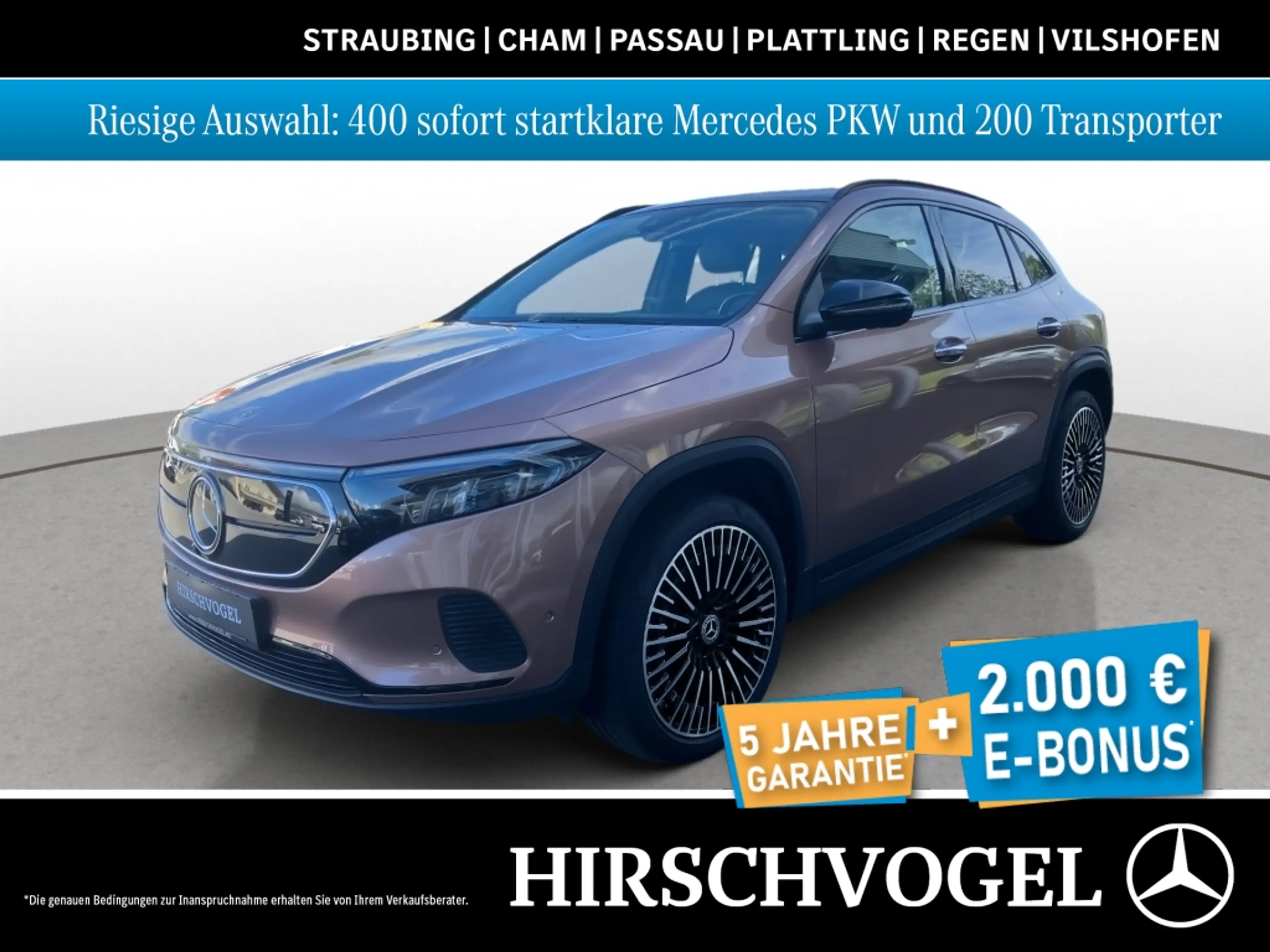 Mercedes-Benz EQA 350 4M Electric Art+Night+Pano+DISTR+KEYLESS