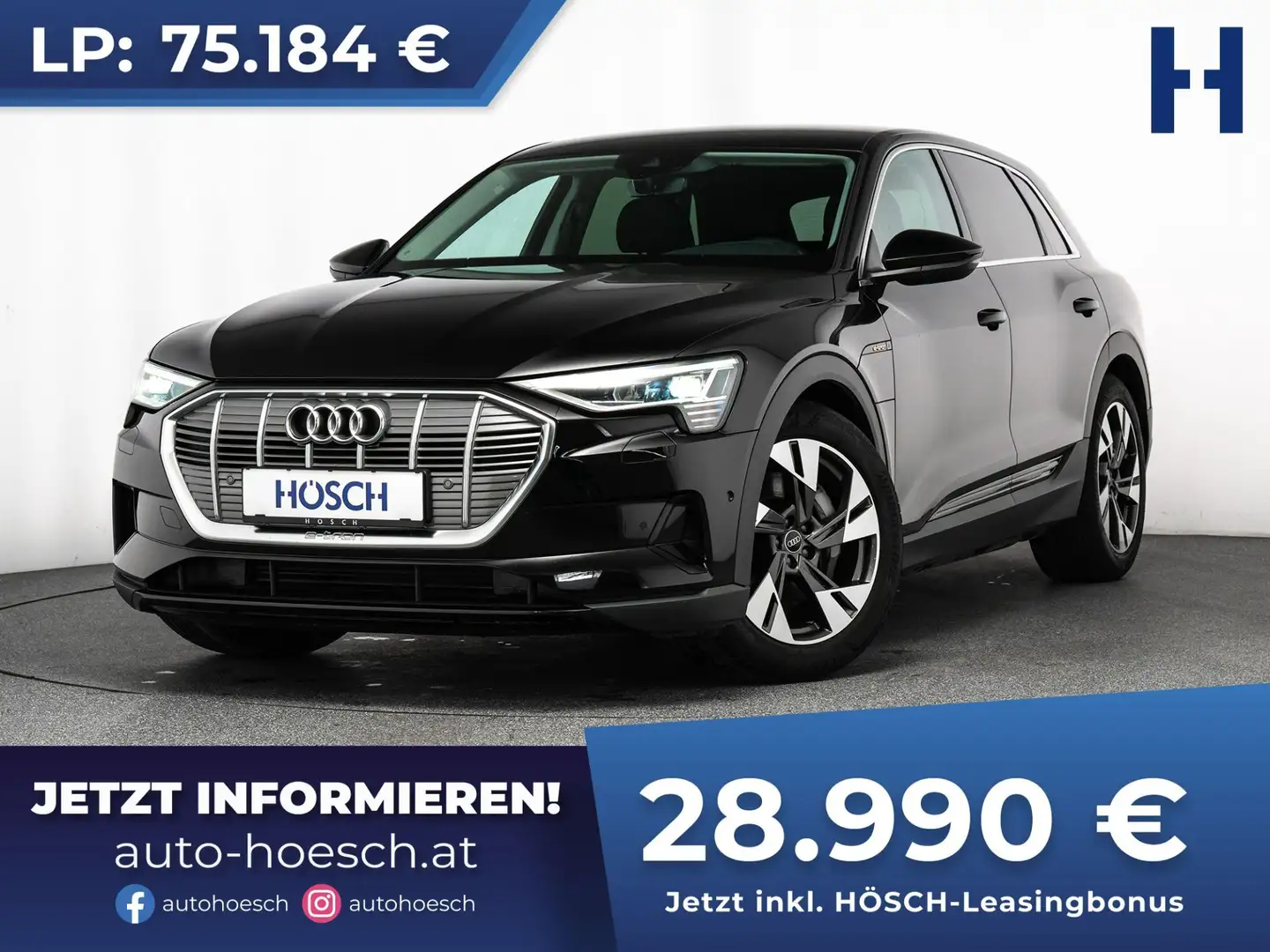Audi e-tron 50 quattro 20" KAMERA AMBIENTE SITZHZG PRIVACY Schwarz - 1