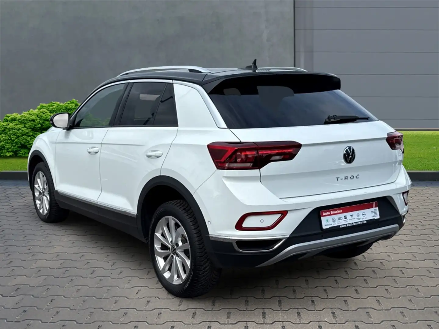Volkswagen T-Roc Style 1.5 TSI+Anhängerkupplung+Anhängerstabilisier Weiß - 2