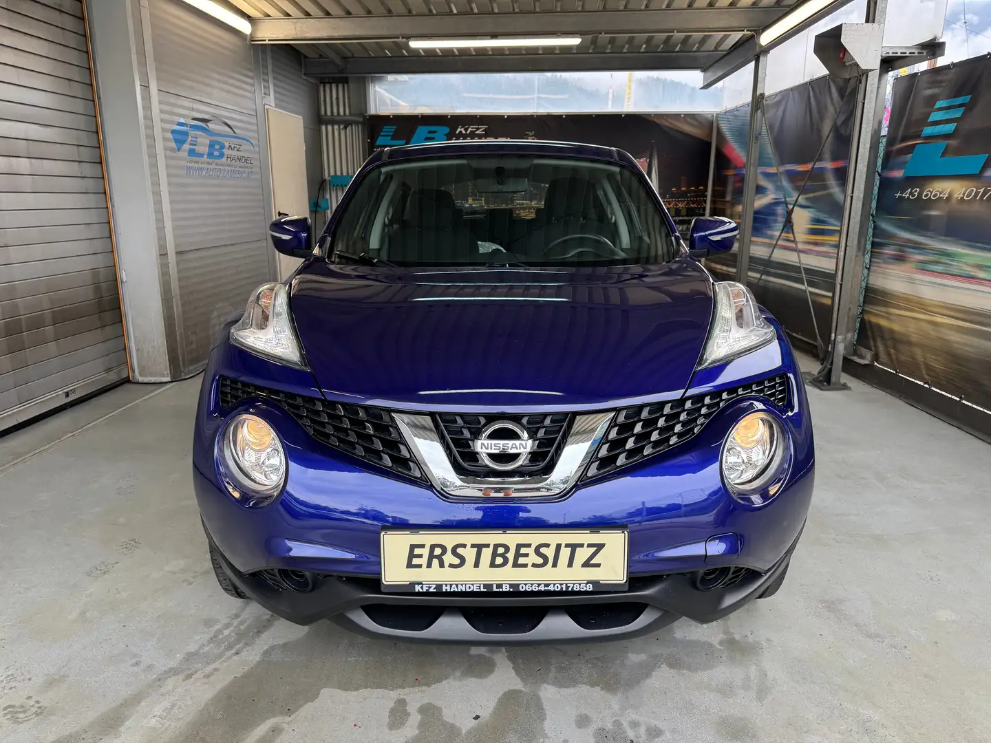 Nissan Juke Visia Plus Blau - 2