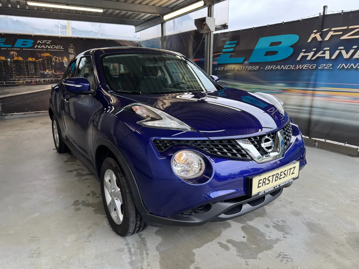 Nissan Juke Visia Plus Blau - 1