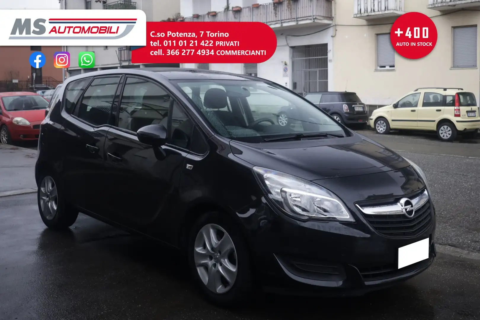 Opel Meriva Opel Meriva 1.6 CDTI 95cv MT6 S&S Design Edition Noir - 1