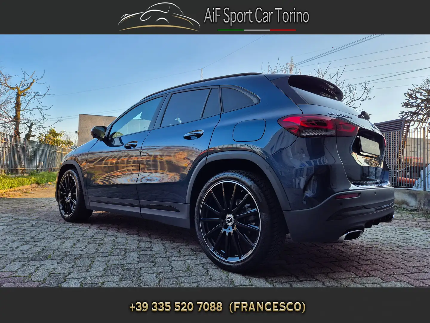 Mercedes-Benz GLA 200 d Premium cercio AMG 20 Cam 360 Tetto Panoramico Verde - 2