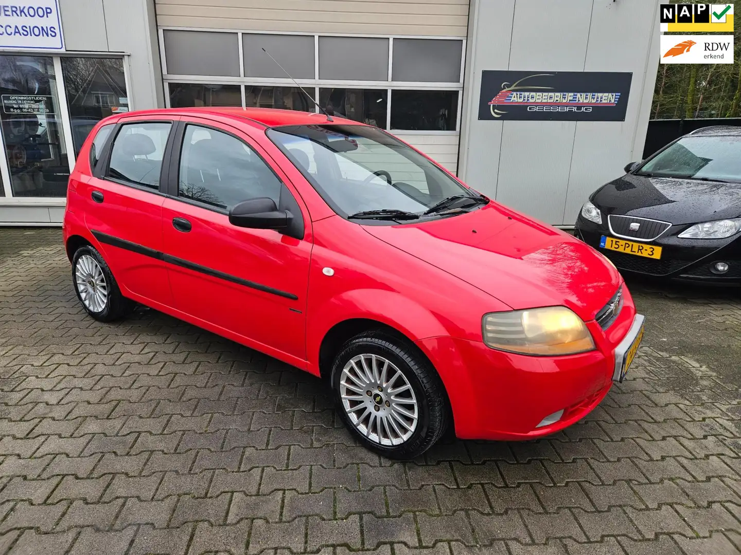 Chevrolet Kalos 1.2 Breeze 5-DEURS..AIRCO Roşu - 1