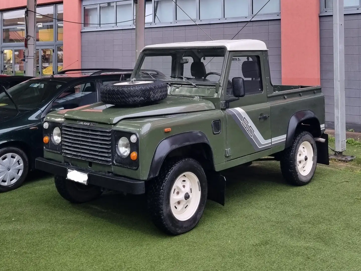 Land Rover Defender 90 2.5 td Pick Up 3 Posti Verde - 1