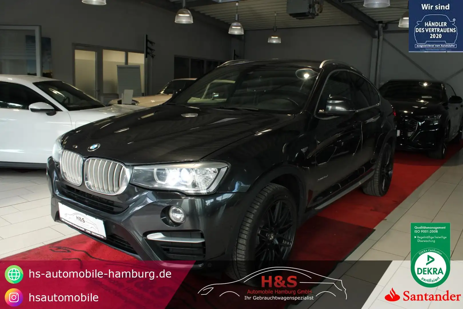 BMW X4 M xDrive 35 d Gris - 1