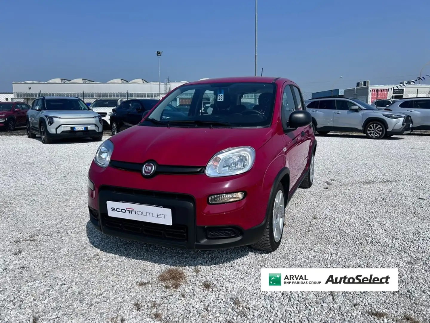 Fiat New Panda 1.0 FireFly Hybrid Roşu - 1