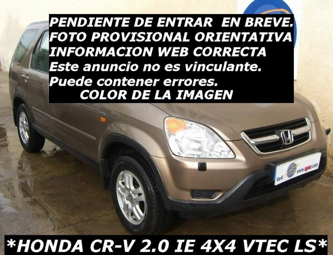 Honda CR-V 2.0i-VTEC LS Marrón - 1