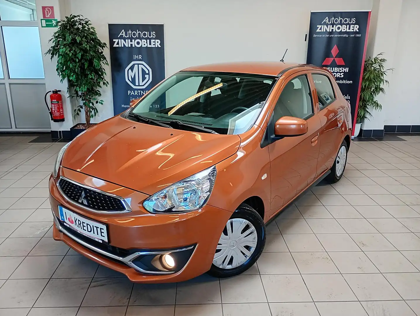 Mitsubishi Space Star 1,0 MIVEC Inform AS&G Orange - 1