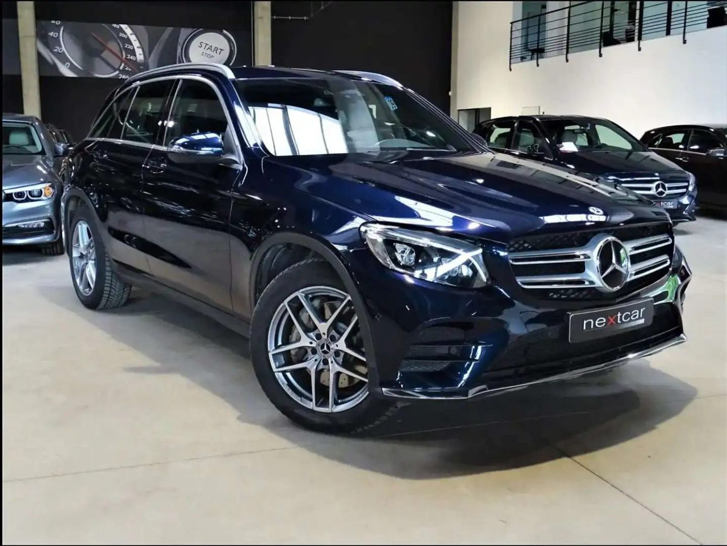 Mercedes-Benz GLC 220 d 4-Matic 9GTRONIC PACK AMG *LED-NAVI-HAYON ELECT* Bleu - 2