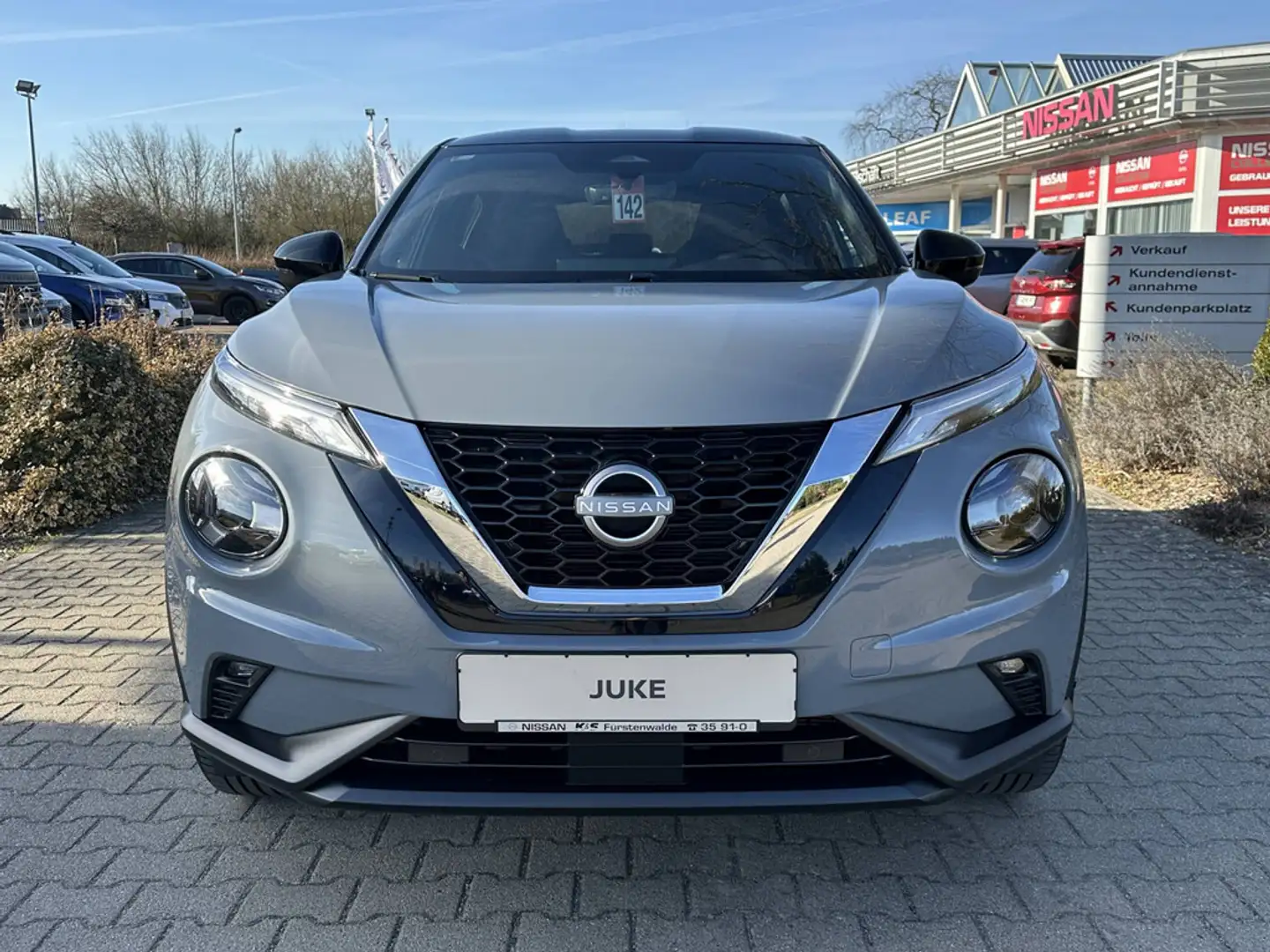 Nissan Juke 1.0 DIG-T 114 PS 7DCT N-CONNECTA Winter II 2 Farben BFS Grau - 2