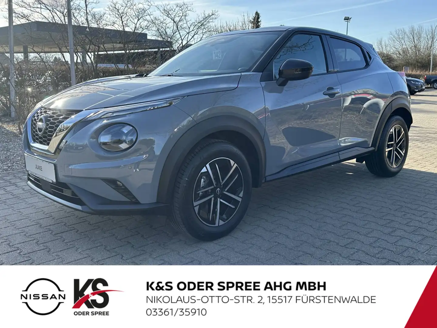 Nissan Juke 1.0 DIG-T 114 PS 7DCT N-CONNECTA Winter II 2 Farben BFS Grau - 1