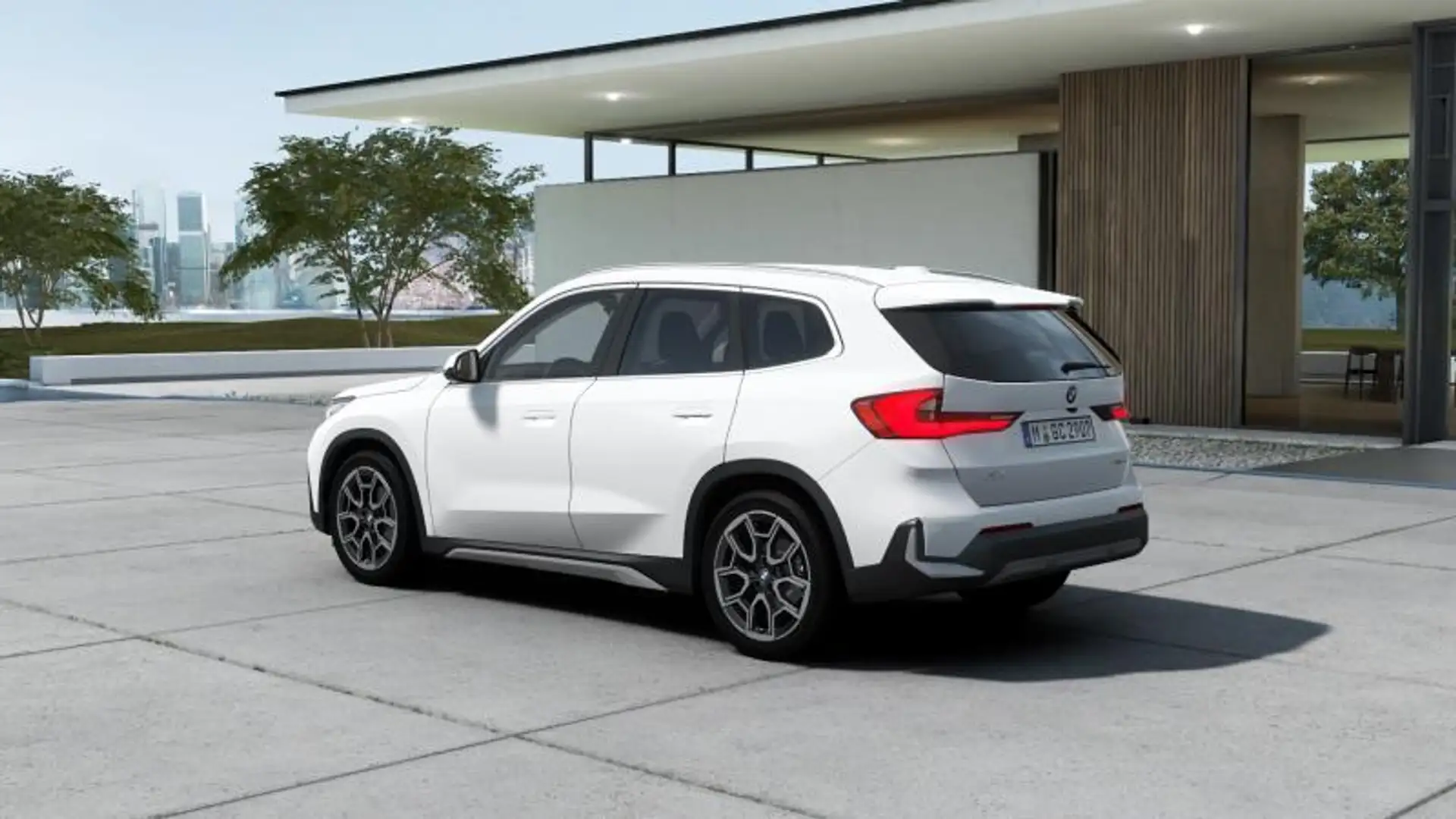 BMW X1 sdrive18i X-Line auto Bianco - 2