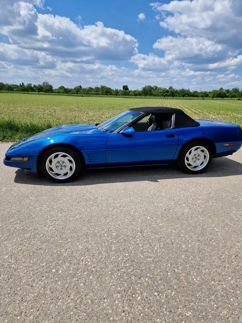 Corvette C4 Blauw - 1