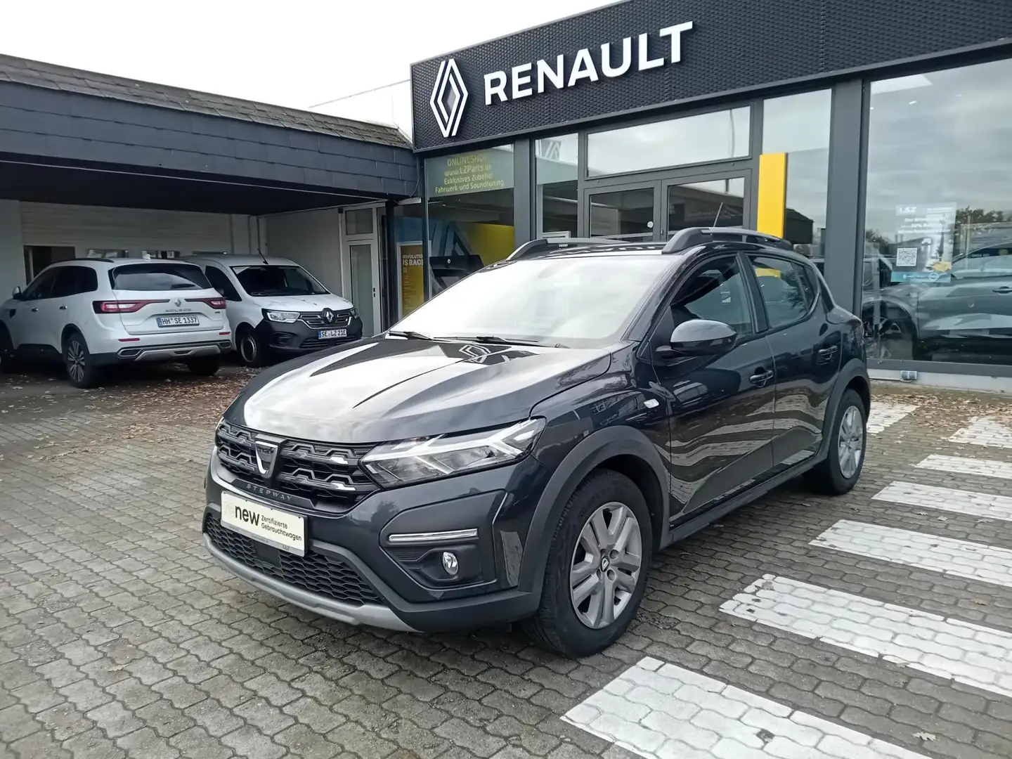 Dacia Sandero Stepway Comfort TCe 100 LPG Klima,Isofix Gris - 1