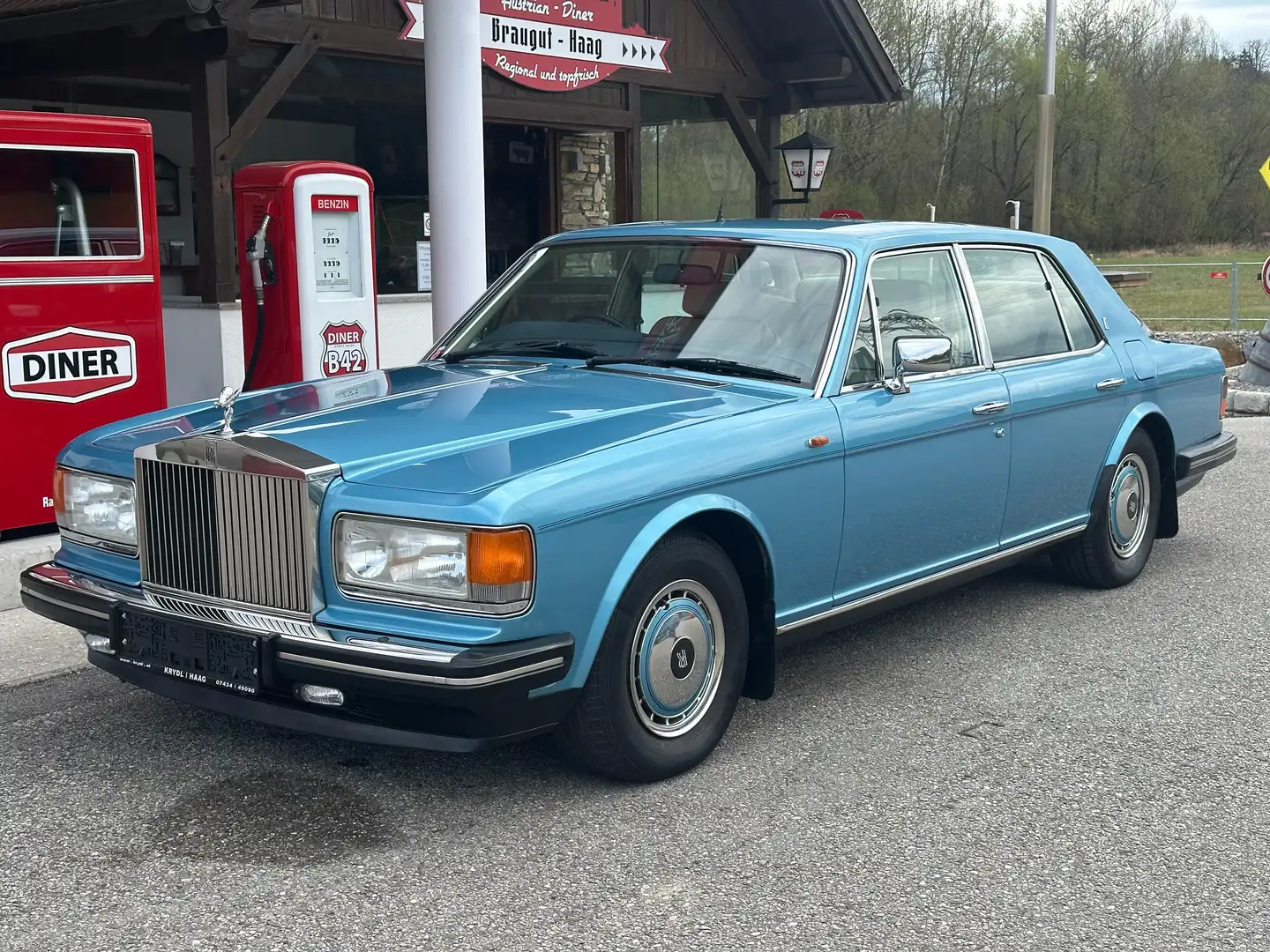 Rolls-Royce Silver Spirit II 8 Zylinder Albastru - 1