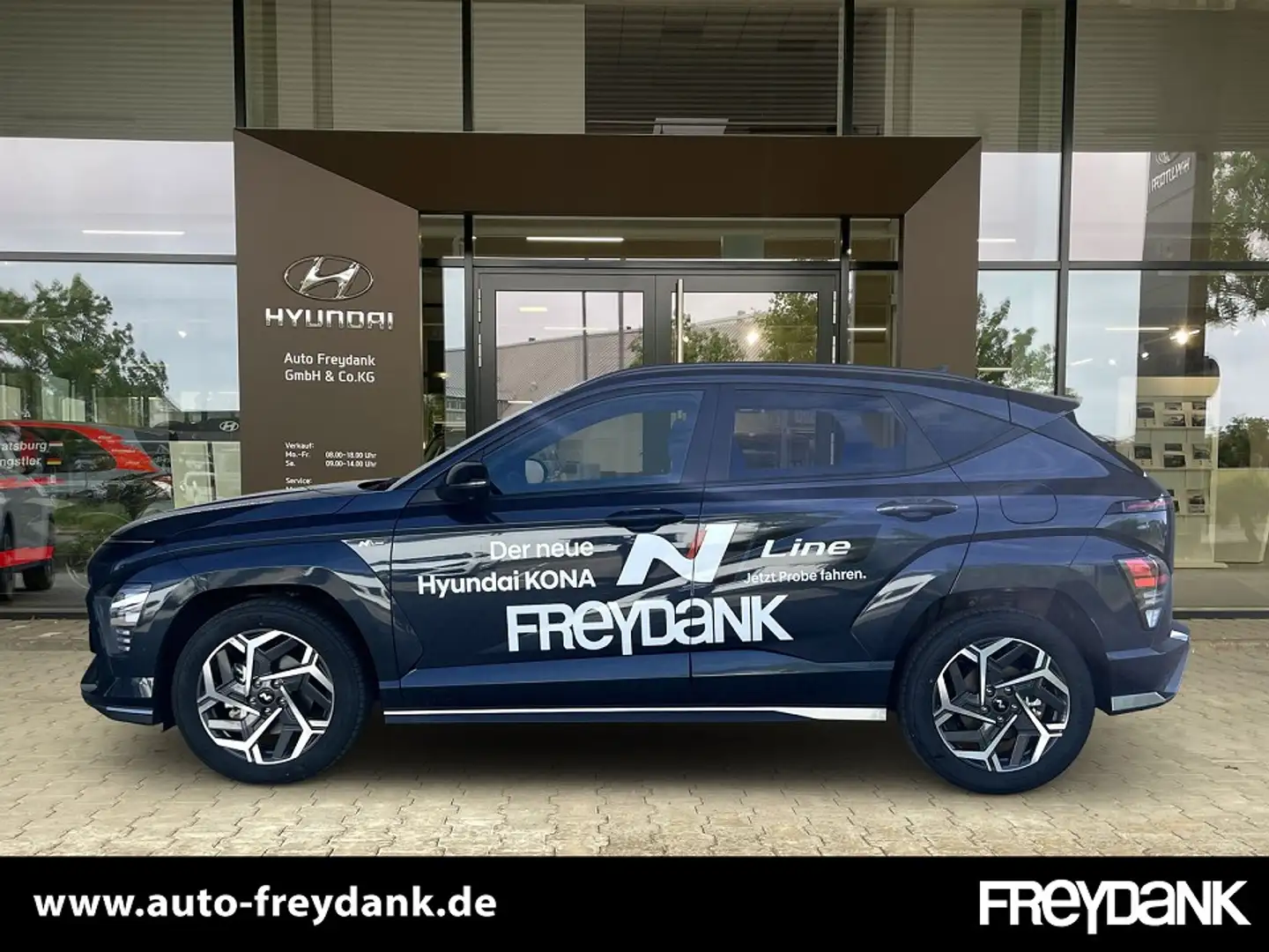 Hyundai KONA SX2 HEV 1.6 GDI HEV DCT 2WD N LINE Ultimate-Paket Blau - 2