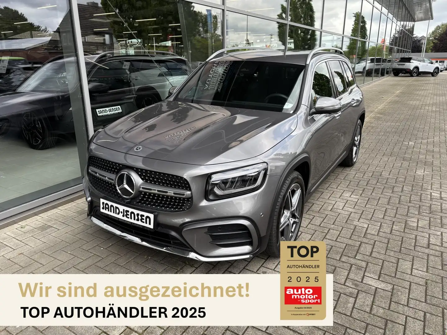 Mercedes-Benz GLB 220 d 4M AMG Line Adv Plus 7-Sitz Burm Stndhzng Szürke - 1