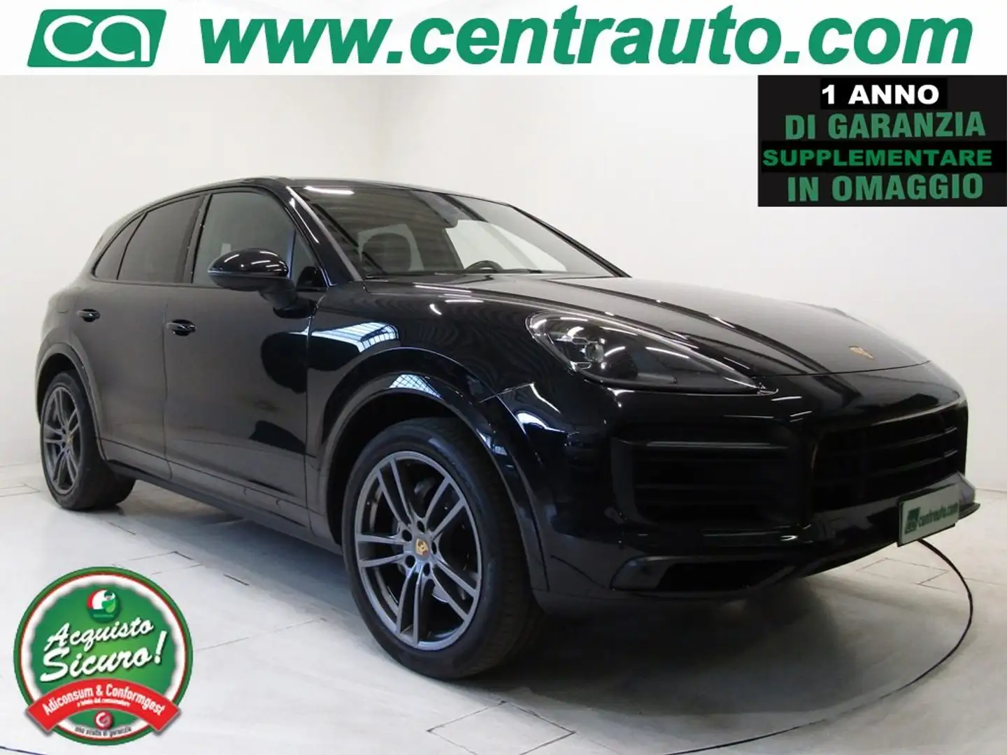 Porsche Cayenne 3.0 V6 Aut. *PELLE* 340cv Nero - 1