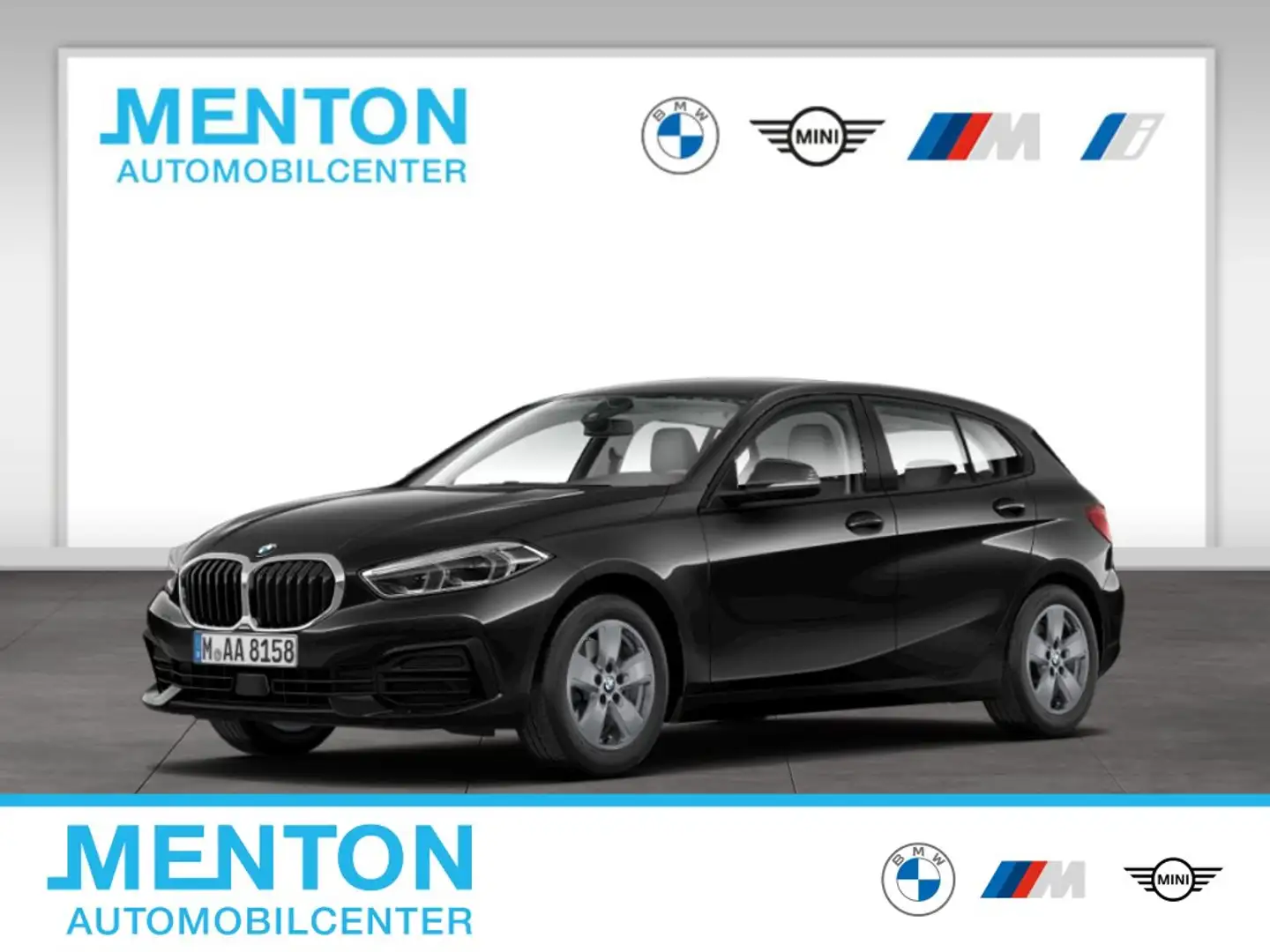 BMW 118 i Advantage DAB LED WLAN Tempomat AHK schw. Schwarz - 1