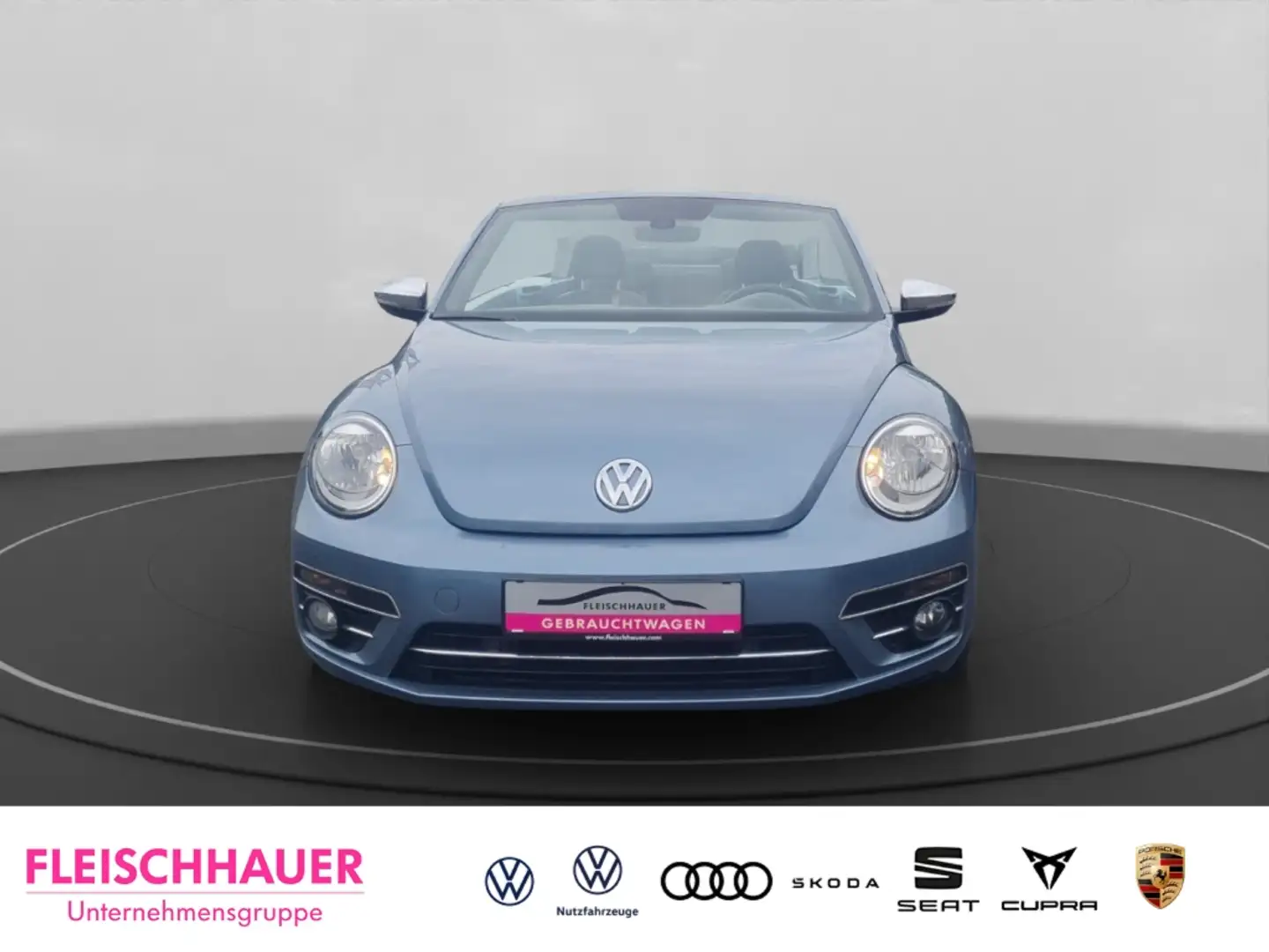 Volkswagen Beetle 1.2TSI Cabriolet PDC+Klimaau.+SitzHz+Tempomat Blu/Azzurro - 2
