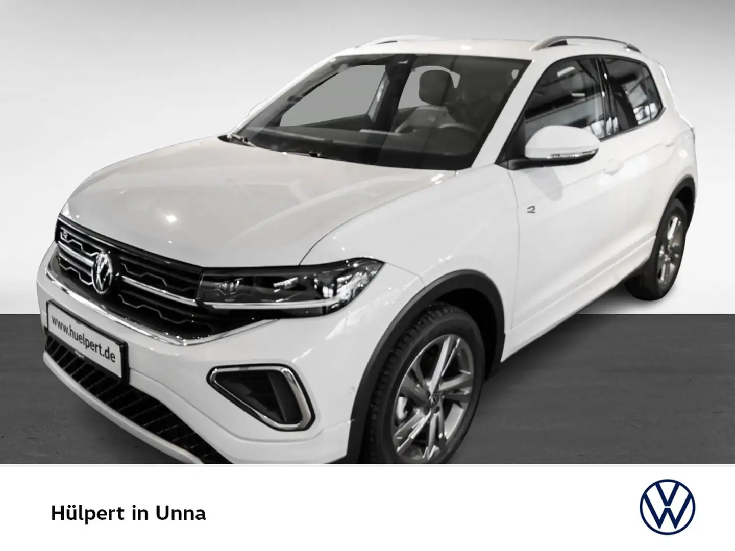Volkswagen T-Cross 1.0 R-LINE DSG NAVI CAM ALLWETTERREIFEN Weiß - 1
