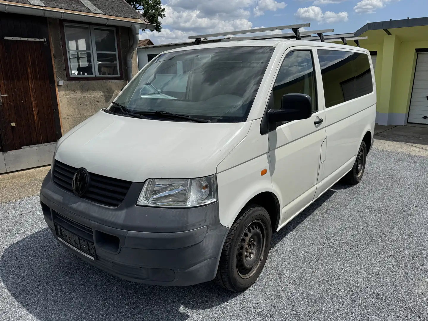 Volkswagen T5 Kombi Kombi Transporter Blanc - 1