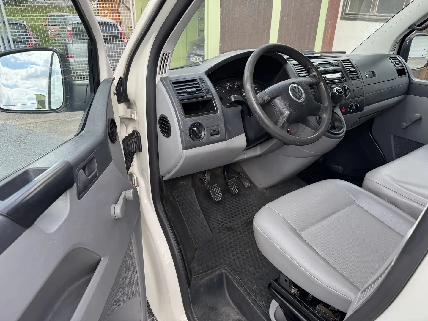 Volkswagen T5 Kombi Kombi Transporter Blanc - 2