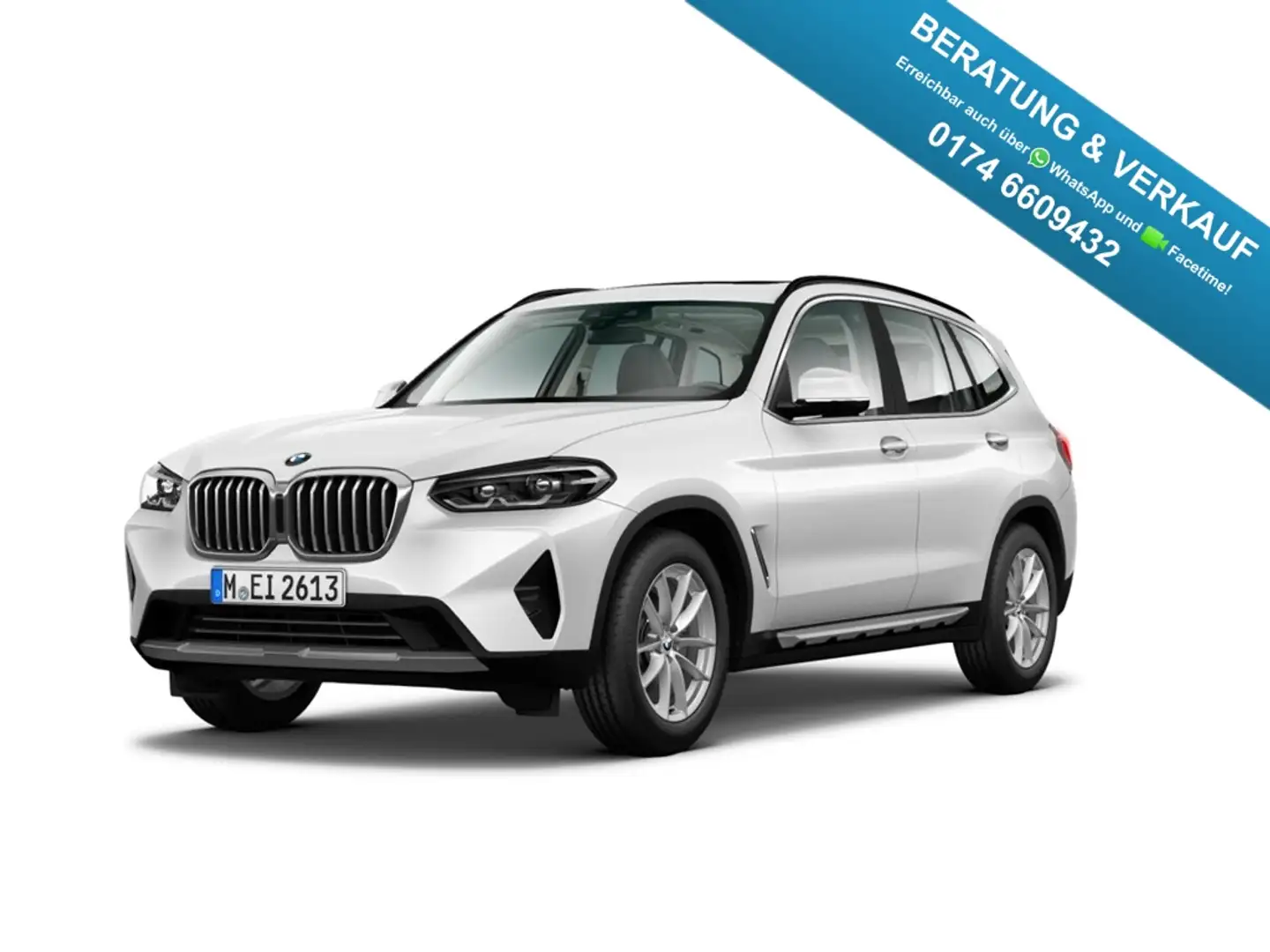 BMW X3 XDRIVE20I El. Panodach Panorama Navi Digitales Coc Weiß - 1